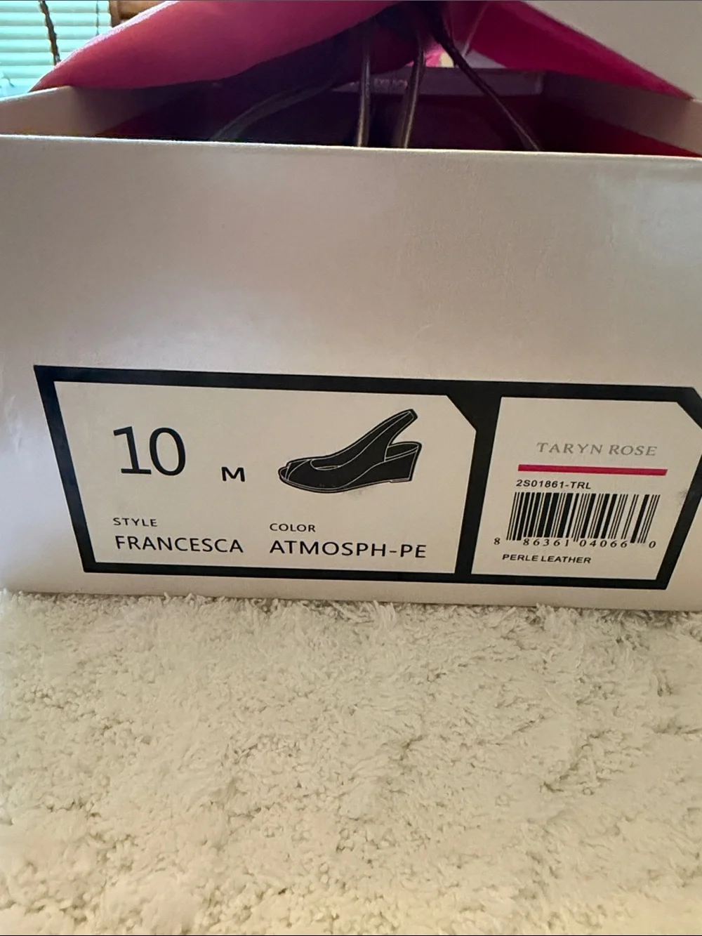 Taryn Rose Beige Peep-Toe Slingback Heels Size 10